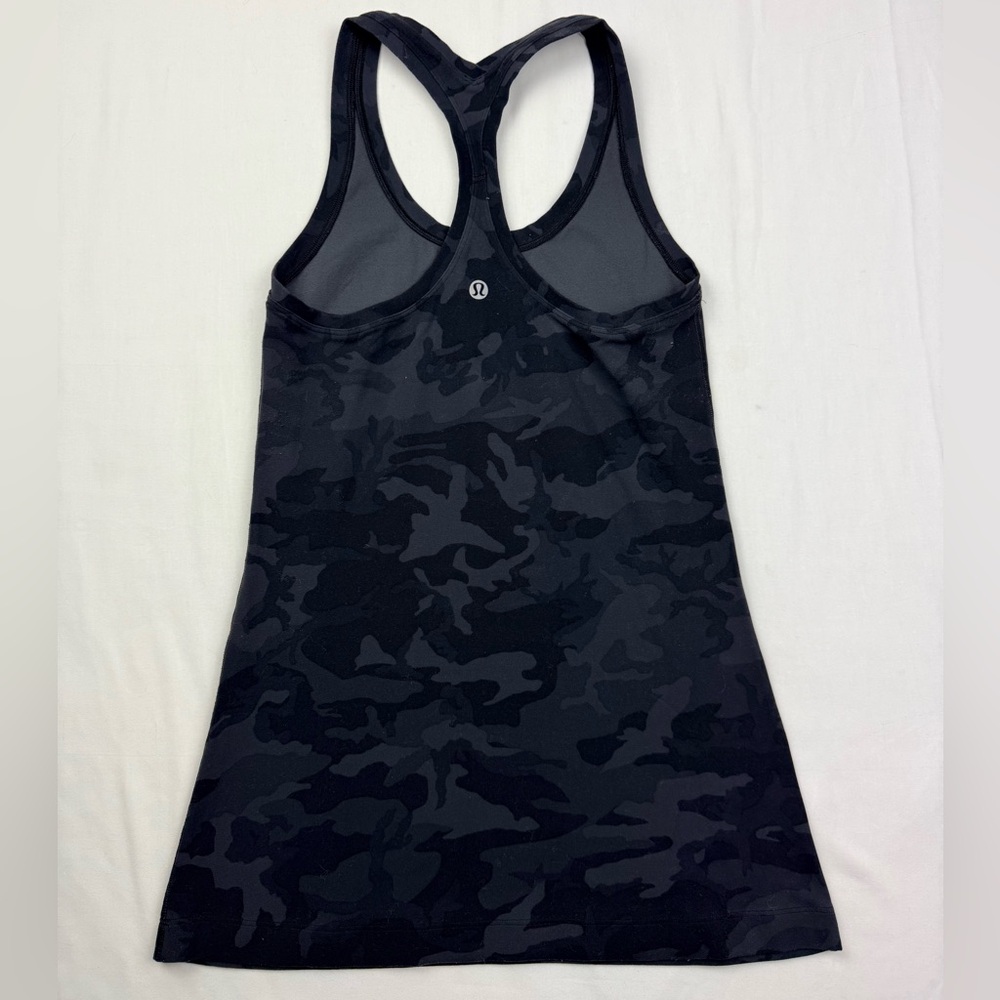 Lululemon women’s cool racerback Camouflage Tank Top
